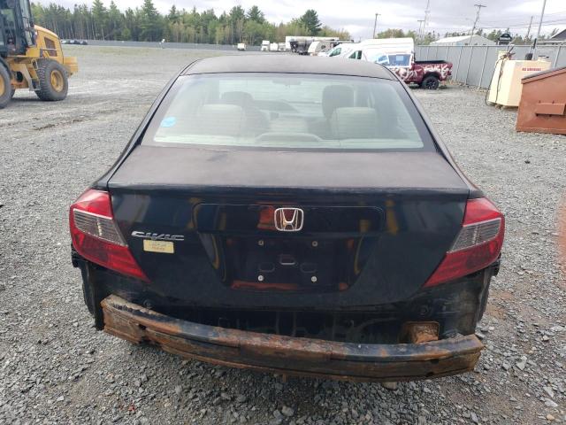 2HGFB2F4XCH049301 - 2012 HONDA CIVIC LX 黑色 照片 6