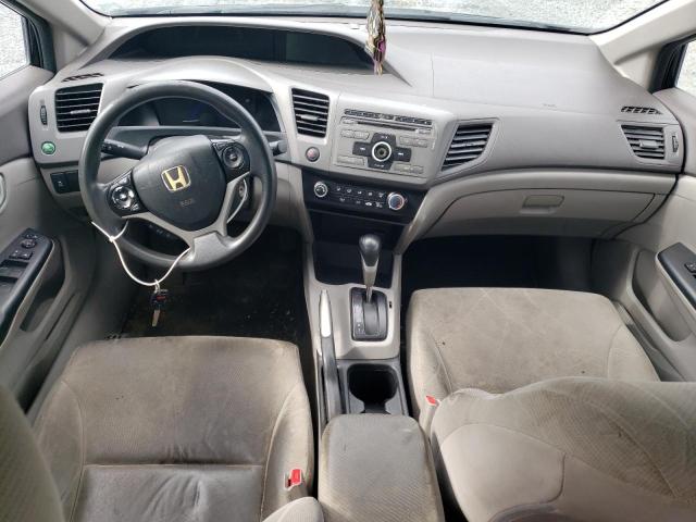 2HGFB2F4XCH049301 - 2012 HONDA CIVIC LX 黑色 照片 8