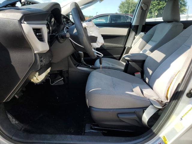 2T1BURHE2GC627218 - 2016 TOYOTA COROLLA L SILVER photo 7