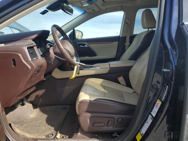 2T2BZMCA5GC052245 - 2016 LEXUS RX 350 BASE BLUE photo 7