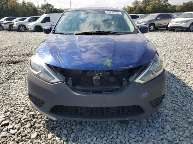 3N1AB7AP3HY394598 - 2017 NISSAN SENTRA S BLUE photo 5