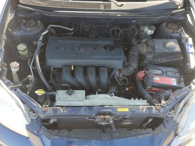 2T1KR32EX7C654478 - 2007 TOYOTA COROLLA MA XR BLUE photo 12