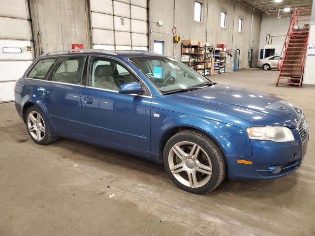 WAUKF98E36A218123 - 2006 AUDI A4 2.0T AVANT QUATTRO BLUE photo 4