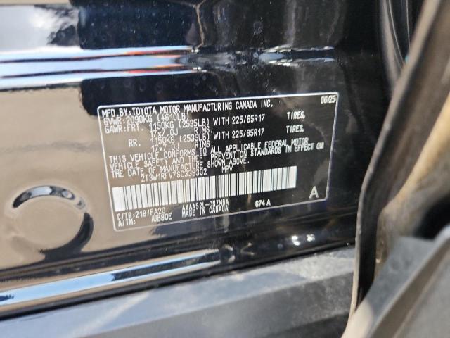 2T3W1RFV7SC338302 - 2025 TOYOTA RAV4 XLE 黑色 照片 13