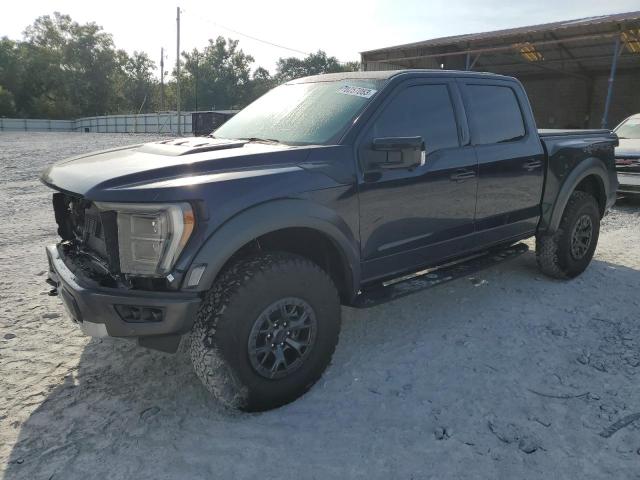 1FTFW1RG8NFB86955 - 2022 FORD F150 RAPTOR BLUE photo 1