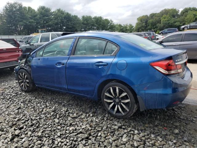 19XFB2F90FE249176 - 2015 HONDA CIVIC EXL ლურჯი ფოტო 2