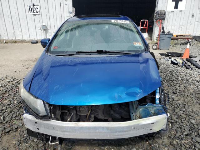 19XFB2F90FE249176 - 2015 HONDA CIVIC EXL ლურჯი ფოტო 5