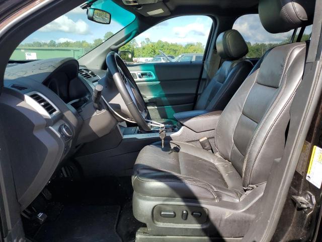 1FM5K8D82EGA07010 - 2014 FORD EXPLORER XLT BROWN photo 7