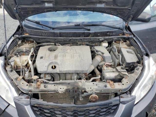 2T1KU4EE3DC041873 - 2013 TOYOTA COROLLA MA Grafitowy zdjęcie 11