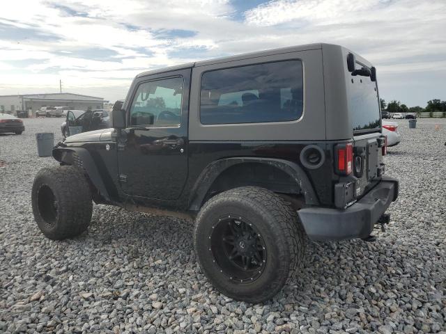 1C4AJWAG5FL747519 - 2015 JEEP WRANGLER SPORT BLACK photo 2