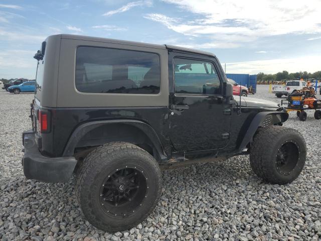 1C4AJWAG5FL747519 - 2015 JEEP WRANGLER SPORT BLACK photo 3