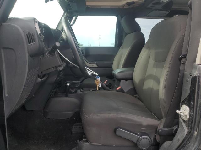 1C4AJWAG5FL747519 - 2015 JEEP WRANGLER SPORT BLACK photo 7