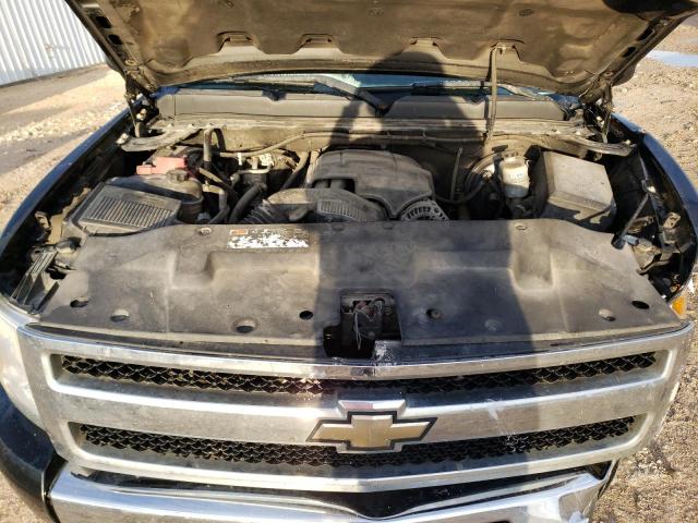 1GCRKSE34BZ267933 - 2011 CHEVROLET 1500 K1500 LT BLACK photo 11