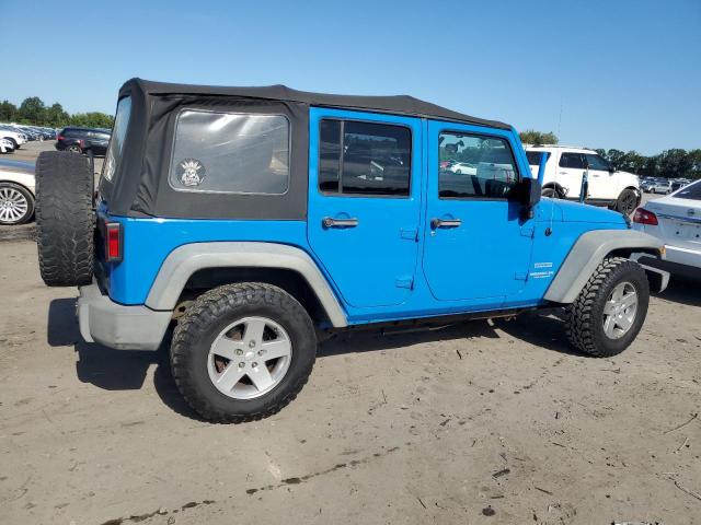 1C4BJWDGXCL157943 - 2012 JEEP WRANGLER U SPORT Mavi foto 3