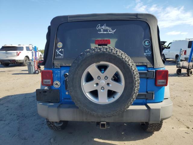 1C4BJWDGXCL157943 - 2012 JEEP WRANGLER U SPORT Mavi foto 6