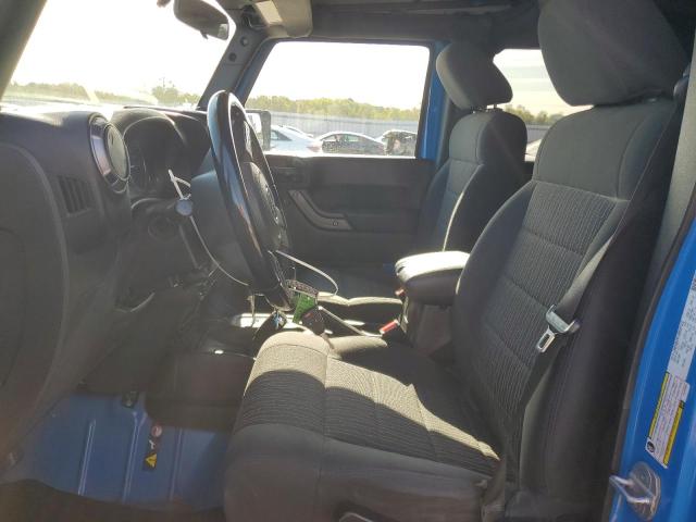 1C4BJWDGXCL157943 - 2012 JEEP WRANGLER U SPORT Mavi foto 7
