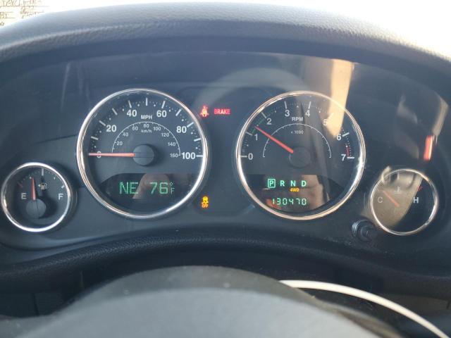 1C4BJWDGXCL157943 - 2012 JEEP WRANGLER U SPORT Mavi foto 9