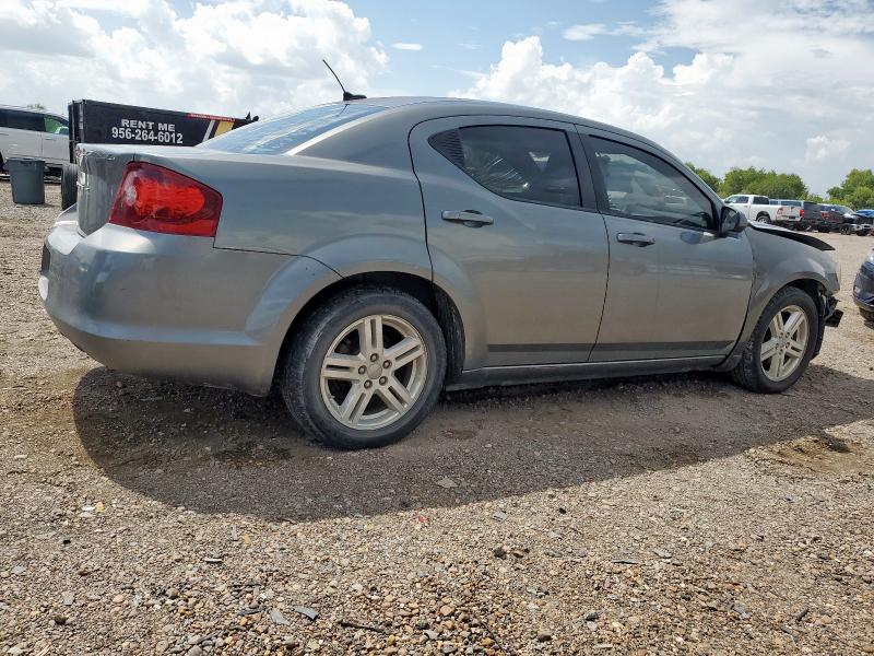 1C3CDZCB5CN153598 - 2012 DODGE AVENGER SXT Մոխրագույն լուսանկար 3