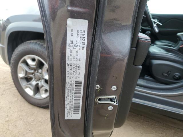 1C4PJMBX0KD362550 - 2019 JEEP CHEROKEE TRAILHAWK CHARCOAL photo 13