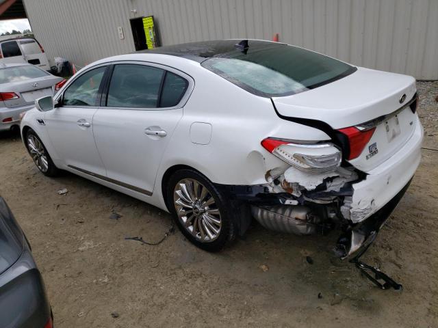 KNALW4D48F6021522 - 2015 KIA K900 WHITE photo 2