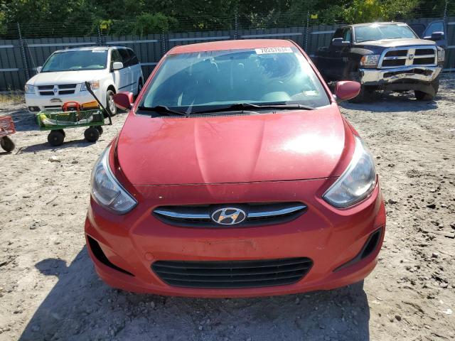 KMHCT4AEXFU799191 - 2015 HYUNDAI ACCENT GLS RED photo 5