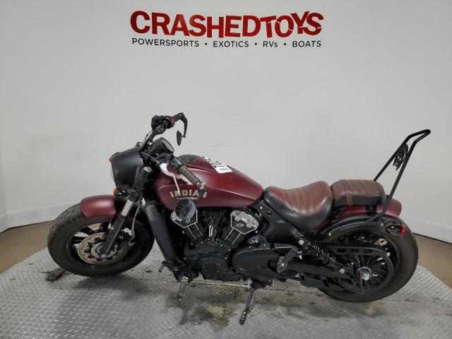 56KMTA007M3165234 - 2021 INDIAN MOTORCYCLE CO. SCOUT BOBBER ABS BURGUNDY photo 3