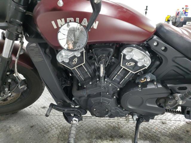 56KMTA007M3165234 - 2021 INDIAN MOTORCYCLE CO. SCOUT BOBBER ABS BURGUNDY photo 6