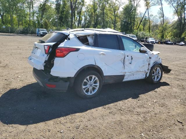 1FMCU9HDXKUC43206 - 2019 FORD ESCAPE SEL WHITE photo 3