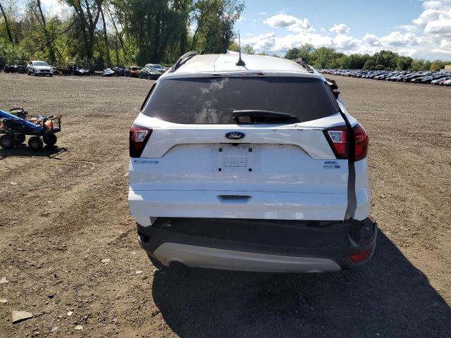1FMCU9HDXKUC43206 - 2019 FORD ESCAPE SEL WHITE photo 6