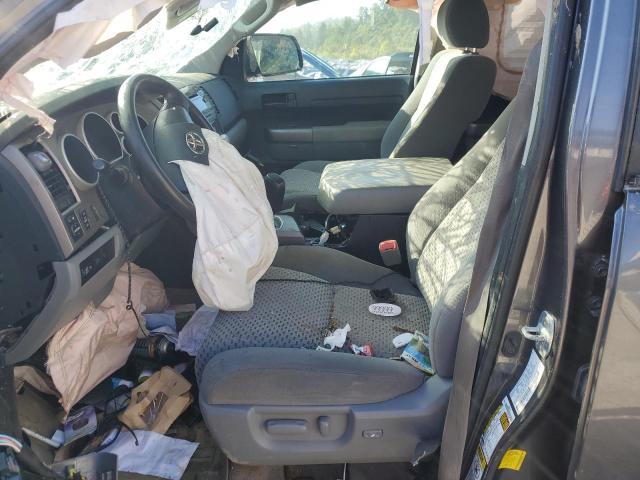 5TFUY5F17BX209057 - 2011 TOYOTA TUNDRA DOUBLE CAB SR5 GRAY photo 7