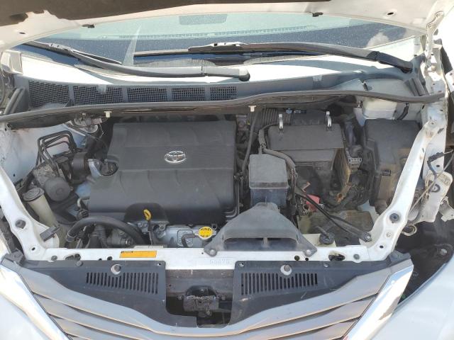 5TDYK3DC5BS105605 - 2011 TOYOTA SIENNA XLE 白色 照片 12