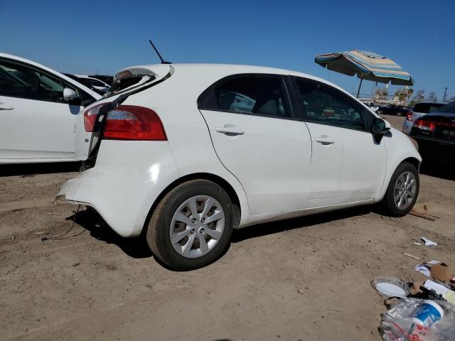 KNADM5A31C6054756 - 2012 KIA RIO LX WHITE photo 3