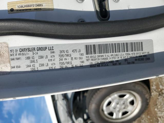 1C4NJRBB8FD134889 - 2015 JEEP PATRIOT SPORT 白色 照片 14