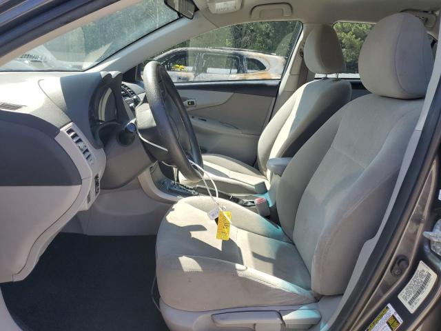 5YFBU4EE9CP021996 - 2012 TOYOTA COROLLA BASE Сұр фото 7