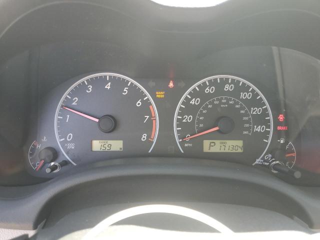 5YFBU4EE9CP021996 - 2012 TOYOTA COROLLA BASE Сұр фото 9