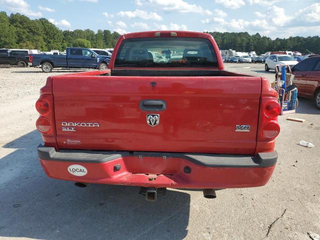 1D7HW48N75S102468 - 2005 DODGE DAKOTA QUAD SLT Qırmızı foto 6