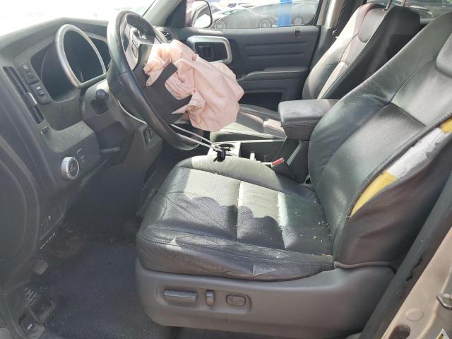 2HJYK16557H549894 - 2007 HONDA RIDGELINE RTL SILVER photo 7