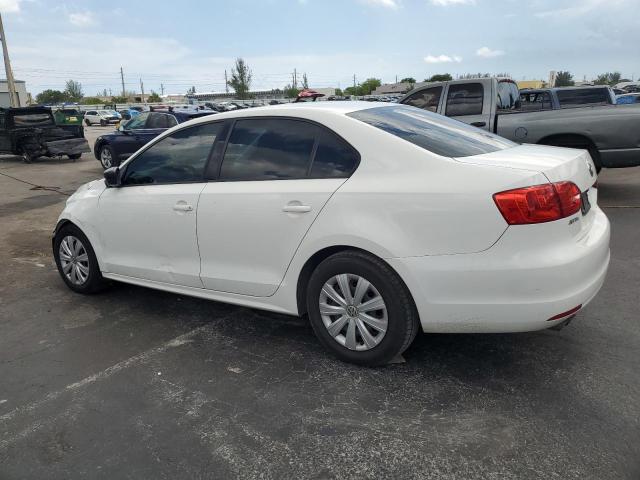 3VW2K7AJXEM209248 - 2014 VOLKSWAGEN JETTA BASE თეთრი ფოტო 2