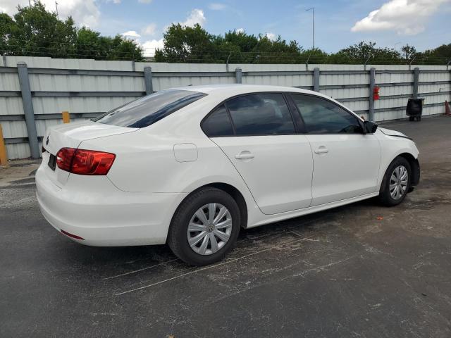 3VW2K7AJXEM209248 - 2014 VOLKSWAGEN JETTA BASE თეთრი ფოტო 3
