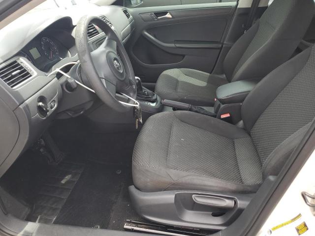 3VW2K7AJXEM209248 - 2014 VOLKSWAGEN JETTA BASE თეთრი ფოტო 7