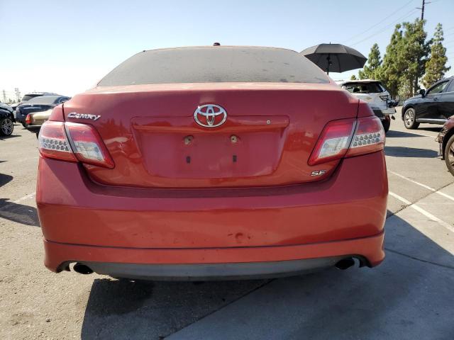 4T1BF3EK7BU610214 - 2011 TOYOTA CAMRY BASE RED photo 6