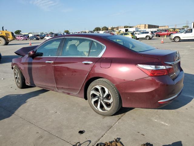 1HGCR2F94HA174391 - 2017 HONDA ACCORD EXL RED photo 2