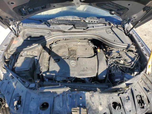 4JGDA5JB7FA607717 - 2015 MERCEDES-BENZ ML 350 GRAY photo 12