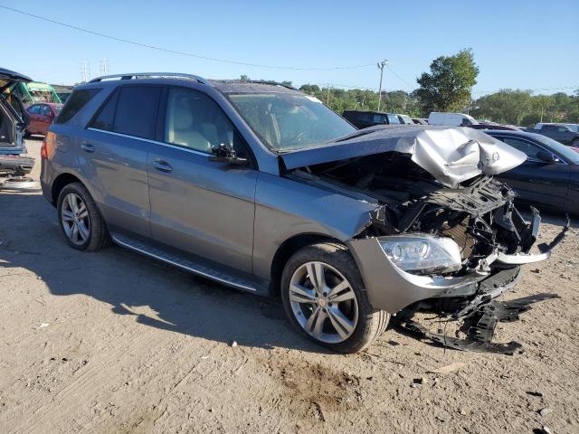 4JGDA5JB7FA607717 - 2015 MERCEDES-BENZ ML 350 GRAY photo 4