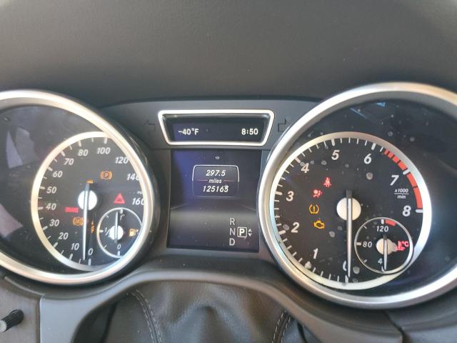 4JGDA5JB7FA607717 - 2015 MERCEDES-BENZ ML 350 GRAY photo 9