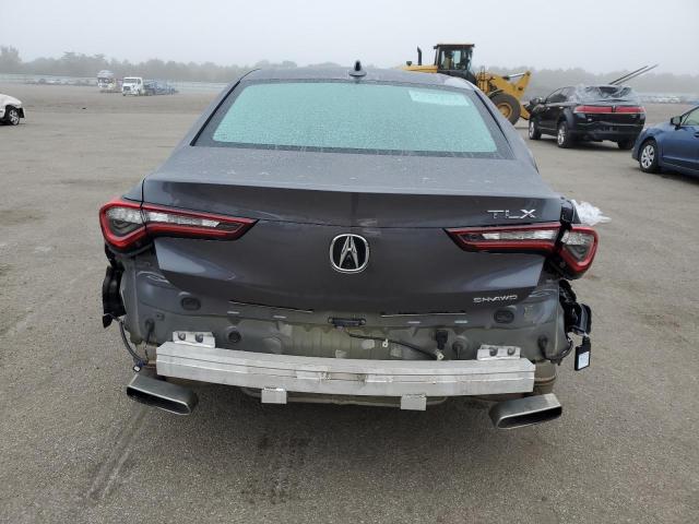 19UUB6F44MA004921 - 2021 ACURA TLX TECHNOLOGY GRAY photo 6