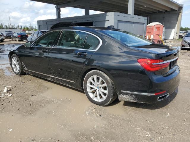 WBA7E2C5XJG742432 - 2018 BMW 740 I BLACK photo 2