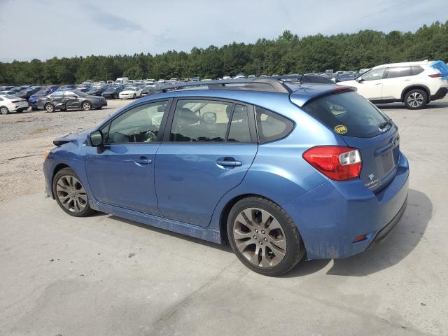 JF1GPAU69E8258157 - 2014 SUBARU IMPREZA SPORT LIMITED BLUE photo 2