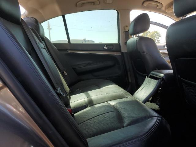 JN1CV6AP2AM407263 - 2010 INFINITI G37 BASE GRAY photo 10