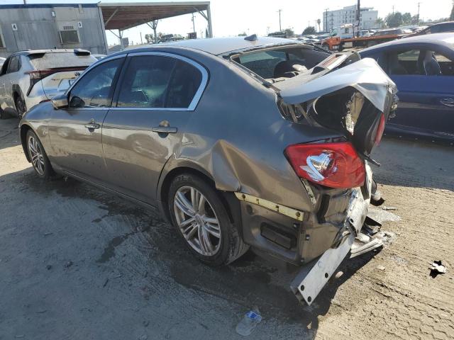 JN1CV6AP2AM407263 - 2010 INFINITI G37 BASE GRAY photo 2